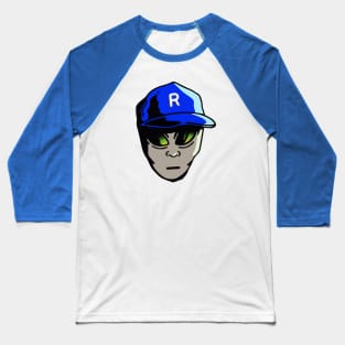 Ridiculous Beats Alien Head Baseball T-Shirt